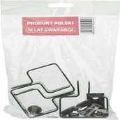 Akcesoria do ogrodzeń - Obejma końcowa 40x60 mm 3szt. zielona 5905309201576 - miniaturka - grafika 1