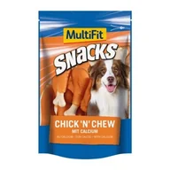 Przysmaki dla psów - MultiFit Snacks Chick'n Chew Kości z wapniem 2 x 100 g - miniaturka - grafika 1