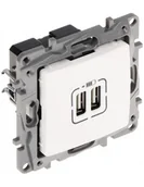 Gniazdka elektryczne - Legrand Gniazdo ładowania USB Niloe 764594 LE-764594 - miniaturka - grafika 1