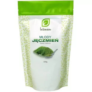 INTENSON SP Z O.O Młody jęczmień 100 g - Suplementy naturalne - miniaturka - grafika 1