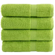Ręczniki - vidaXL Ręczniki premium SOLUND, 4 szt., 100x150 cm, 600 g/cm² - miniaturka - grafika 1