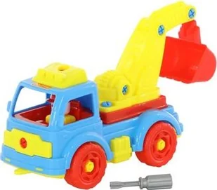 Wader Samochód Transport koparka - Samochody i pojazdy dla dzieci - miniaturka - grafika 1