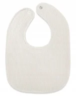 Śliniaki i fartuszki - MimiNu Śliniak bawełniany wodoodporny na nap śliniaczek SOFT PREMIUM beż - miniaturka - grafika 1