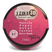 Decoupage - Aladine Pasta 3D, 75 ml, różowa metaliczna - miniaturka - grafika 1