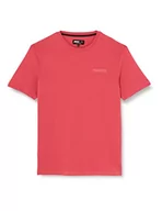 Koszulki męskie - Q/S by s.Oliver Męski T-shirt, krótki rękaw, różowy, L, Rosa, L - miniaturka - grafika 1
