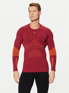 X-Bionic Bielizna termoaktywna górna Energy Accumulator 4.0 Shirt Lg Sl EA-WT06W19M Bordowy Slim Fit - Pozostała odzież narciarska - miniaturka - grafika 1