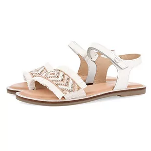 GIOSEPPO Sandały damskie Barasat Open Toe, White Blanco Blanco - 37 EU - Sandały damskie - miniaturka - grafika 1