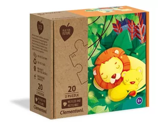 Clementoni Puzzle 2x20 Play For Future Tied Together - Puzzle - miniaturka - grafika 1