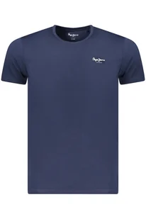 PEPE JEANS MĘSKA KOSZULKA Z KRÓTKIM RĘKAWEM NIEBIESKA - Koszulki męskie - miniaturka - grafika 1
