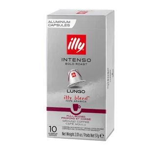 Kapsułki do Nespresso illy Intenso Lungo 10 sztuk - Kawa w kapsułkach i saszetkach - miniaturka - grafika 1