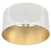 Lampy sufitowe - Biała lampa sufitowa na trzy żarówki LX 5261 z serii LOFT SHADE - miniaturka - grafika 1