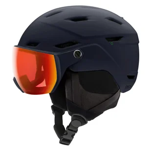 Smith Survey, kask narciarski z daszkiem, granatowy - Kaski narciarskie - miniaturka - grafika 1