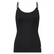 Koszulki sportowe damskie - Damski top basic PUMA WOMEN CAMISOLE HANG - czarny - miniaturka - grafika 1