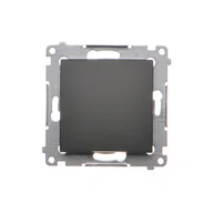 Inne akcesoria elektryczne - Przycisk pojedynczy Kontakt-Simon 54 DP1A.01/49 zwierny bez piktogramu moduł 16AX, 250V~, zaciski śrubowe - miniaturka - grafika 1