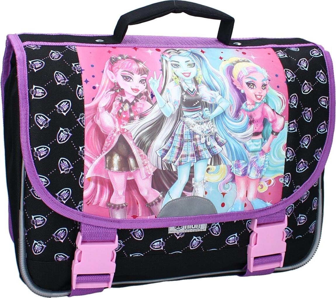 Plecak Monster High Praktyczny plecak szkolny z zamkiem błyskawicznym
