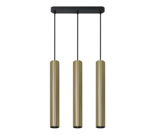 Żyrandol na lince LUNGOMARE 3xGU10/10W/230V złoty - Lampy sufitowe - miniaturka - grafika 1