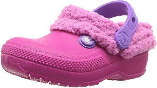 Crocs Unisex klasyczne buty dziecięce Blitzen Iii, Różowa balerina różowa ultrafioletowa, 6/7 UK Child