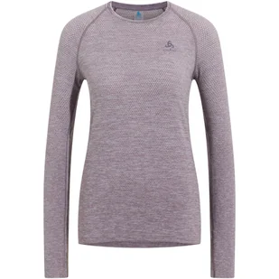 Koszulka z długim rękawem damska ODLO Essential Seamless T-Shirt Crew Neck - Koszulki i topy damskie - miniaturka - grafika 1