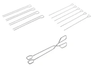 Akcesoria do grilla - GRILLMEISTER Sztućce do grilla ze stali nierdzewnej - miniaturka - grafika 1