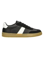 Trampki damskie - Claudia Ghizzani Sneakersy w kolorze czarnym - miniaturka - grafika 1