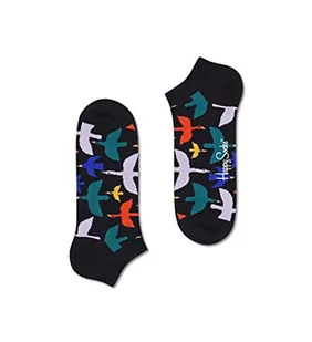 Happy Socks Bird Watch, kolorowe i zabawne, Skarpety dla kobiet i mężczyzn, Czarny (36-40) - Skarpetki damskie - miniaturka - grafika 1