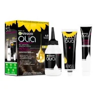 Farby do włosów i szampony koloryzujące - Garnier Olia Farba do włosów 60 g Odcień 4,0 Dark Brown - miniaturka - grafika 1