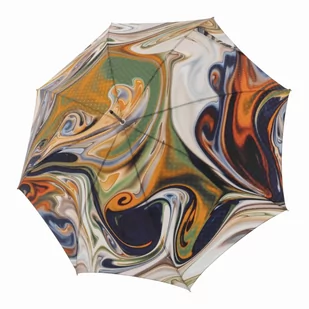 Parasol damski PREMIUM Doppler Manufaktur Boheme Marmo automatyczny długi - Parasole - miniaturka - grafika 1