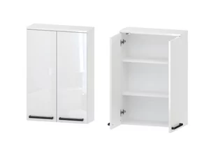 Szafka Łazienkowa Athos 60 90 D - Uchwyt Czarny Mat - Szafki łazienkowe - miniaturka - grafika 1