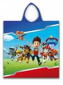 Okrycia kąpielowe dla dzieci - Ponczo dziecięca Psi patrol ręcznik dziecka okrycie kąpielowe z kapturem Poncho - miniaturka - grafika 1