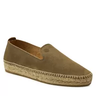 Espadryle męskie - Espadryle Genuins Salines G105113 Kaki - miniaturka - grafika 1
