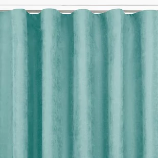 Zasłona MILANA kolor turkusowy styl klasyczny taśma wave transparentna 7 cm szenila 560x300 homede - CURT/HOM/MILANA/CHENILLE/PL - Zasłony - miniaturka - grafika 1