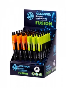 Klasa, Długopis automatyczny, Trójkątny Fusion Op.36 szt. Astra 201022018 - Długopisy - miniaturka - grafika 1