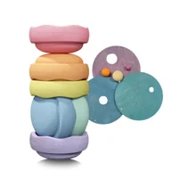 Klocki - Stapelstein - Zestaw GRIMM'S x Stapelstein - pastel - miniaturka - grafika 1