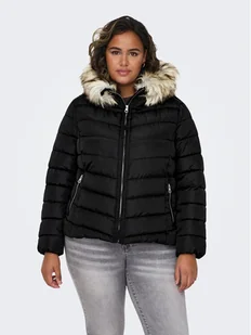 ONLY Carmakoma Kurtka zimowa 15305702 Czarny Regular Fit - Kurtki damskie - miniaturka - grafika 1