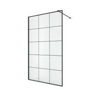 Kabiny prysznicowe - Kabina Prysznicowa Walk-In New Modus Black 120X200 5903917233293 - miniaturka - grafika 1