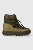 Śniegowce damskie - Moon Boot śniegowce LTRACK LOW NYLON WP kolor zielony 24500800.003 - miniaturka - grafika 1