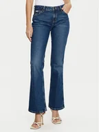 Spodnie damskie - Guess Jeans Jeansy W5RA1S D5M44 Granatowy Regular Fit - miniaturka - grafika 1