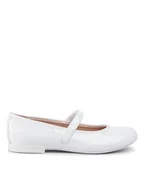 Buty dla chłopców - Geox Baleriny J Plie' A J0255A 000HH C1000 D Biały - miniaturka - grafika 1