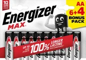 Baterie i akcesoria - Energizer Energizer LR6/10 Max AA 6+4 zdarma - miniaturka - grafika 1