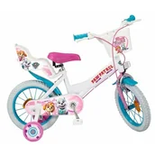 Rowery - Rower dziecięcy NICKELODEON Psi Patrol 14 cali dla dziewczynki - miniaturka - grafika 1