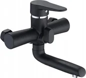 Baterie umywalkowe - Besco Bathroom faucet ZEGOR PUD3-A045YB, matte black - miniaturka - grafika 1