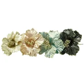 Ozdoby bożonarodzeniowe - Magnolia na piku 15 cm mix - miniaturka - grafika 1