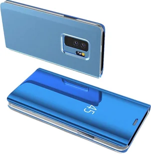 Etui Smart View Mirror Smart Cover Etui kompatybilne z Samsung Galaxy A53 5G Etui ochronne Etui ochronne przezroczyste niebieskie - Etui i futerały do telefonów - miniaturka - grafika 1