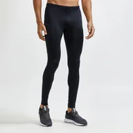 Bielizna sportowa męska - Męskie Legginsy CRAFT ADV ESSENCE ZIP TIGHTS M 1908758-999000 – Czarny - miniaturka - grafika 1