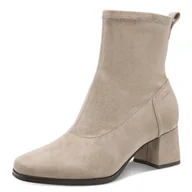Botki damskie - TAMARIS Damskie botki Comfort Boot, szare, 40 EU, szary, 40 EU - miniaturka - grafika 1