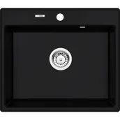Zlewozmywaki - Deante Zlewozmywak Andante ZQN N103 Nero - miniaturka - grafika 1