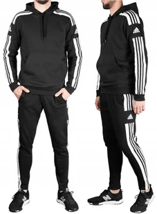 ﻿ADIDAS Squadra 21 dres męski BAWEŁNIANY komplet XL - Dresy męskie - miniaturka - grafika 1