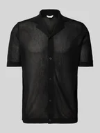 Koszule męskie - Koszula casualowa o kroju regular fit z półprzezroczystego materiału - miniaturka - grafika 1