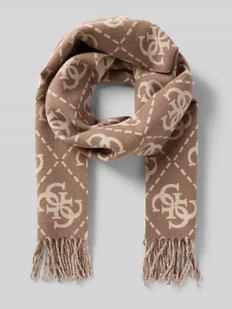 Szal z wystrzępieniami - Apaszki i szaliki damskie - miniaturka - grafika 1