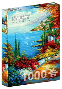 Puzzle, Miasteczko nad morzem, 1000 el. - Puzzle - miniaturka - grafika 1